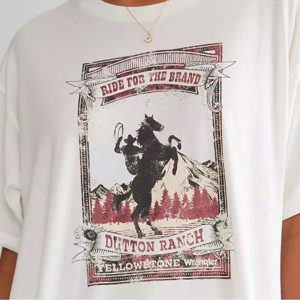 NWOT Wrangler Yellowstone Tee